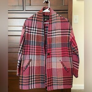 Rachel Zoe plaid fall utility jacket.  Excellent condition!